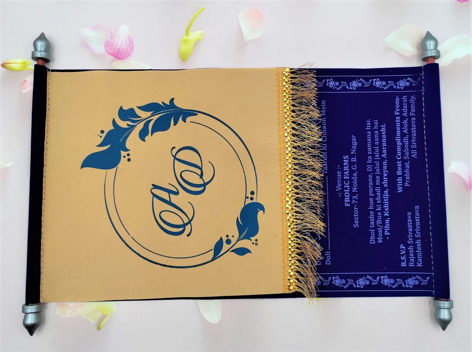 Farman Wedding Invitation Cards - FC-018 - Image 4