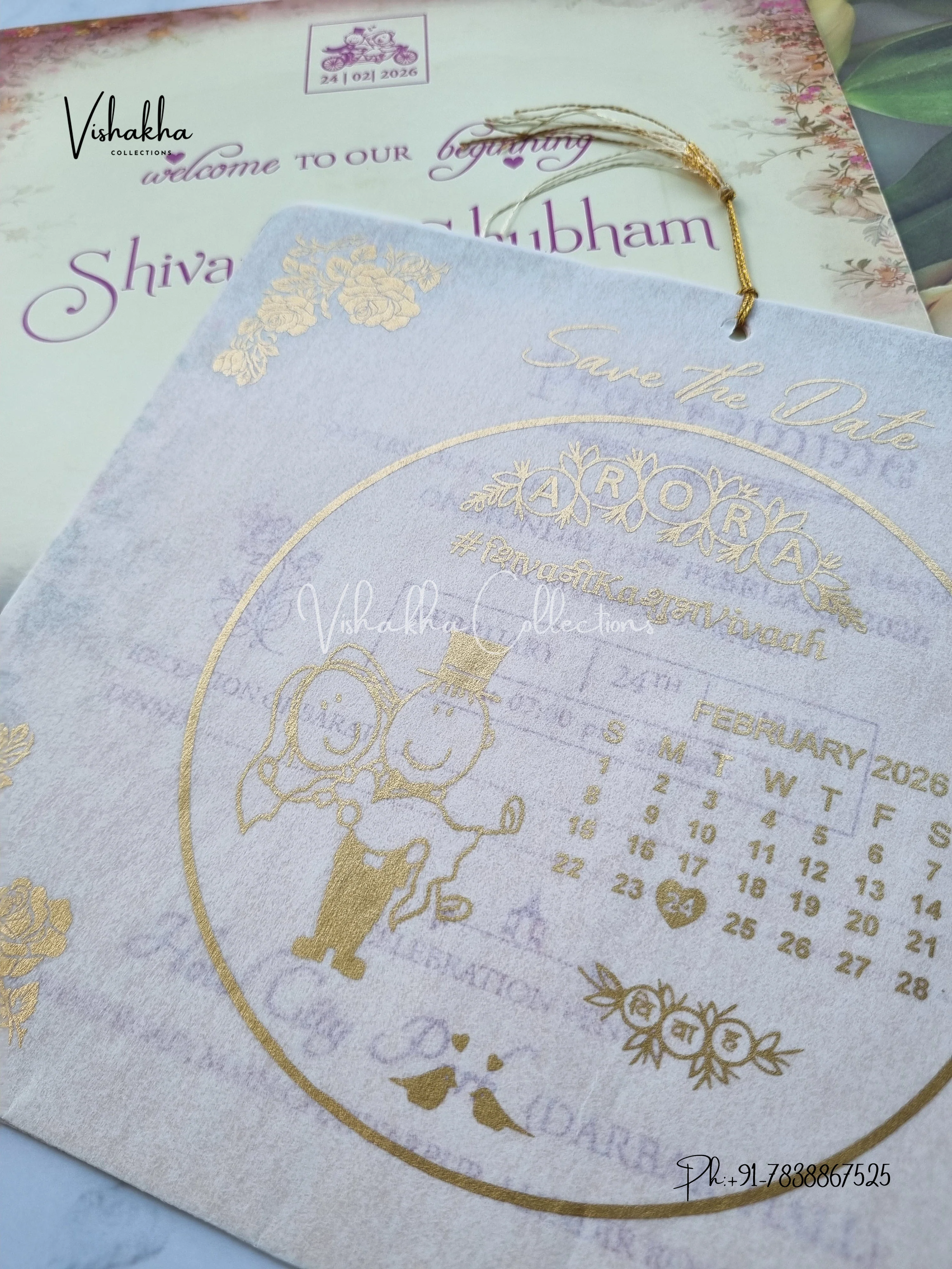 Hindu Muslim Christian Sikh invitation Cards ATS-9285 - Image 2