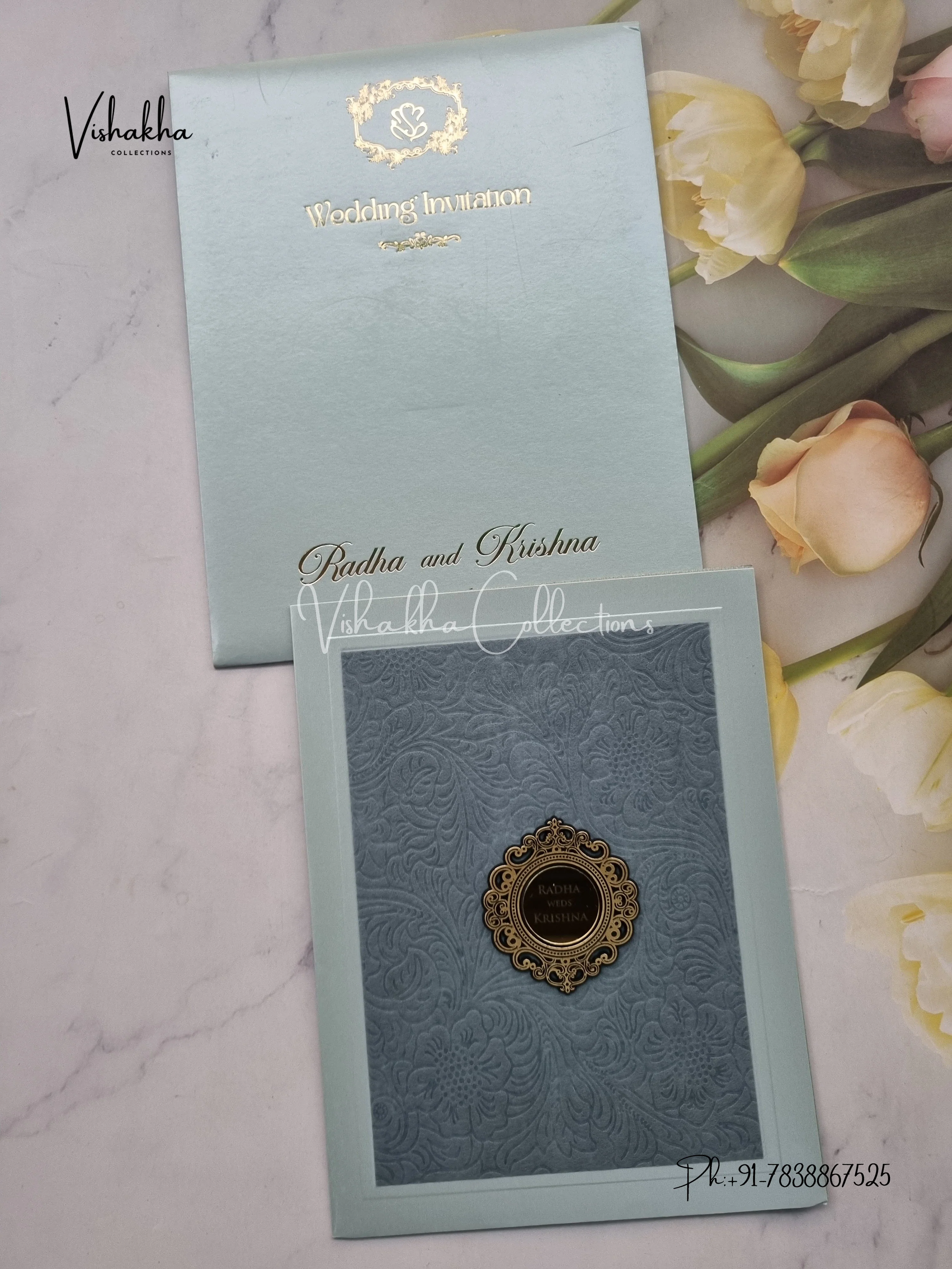Hindu Muslim Christian Sikh invitation Cards SN-128
